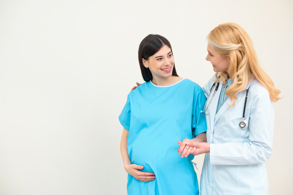 gestante acompanhada pela obstetrícia na clinica dra edinalva braz